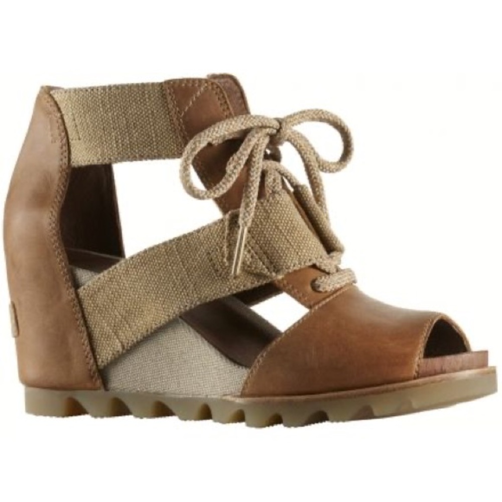 Sorel Joanie Lace Wedge Sandal